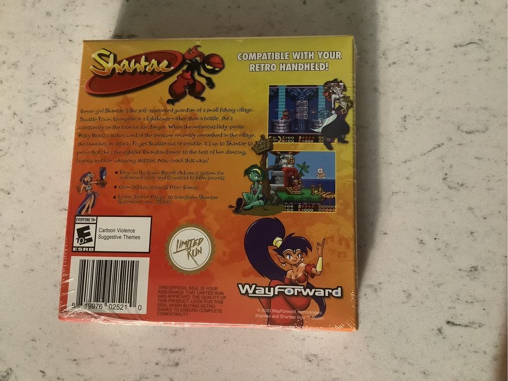 Shantae - nowa gra w folii od Limited Run na Game Boy