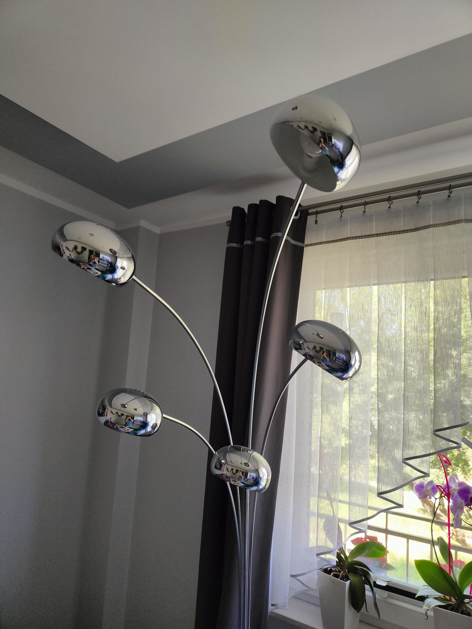 Lampa stojąca - 5 źródeł światła