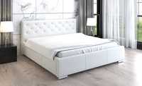 Łóżko 140x200 tapicerowane do sypialni Diana +pojemnik +stelaż