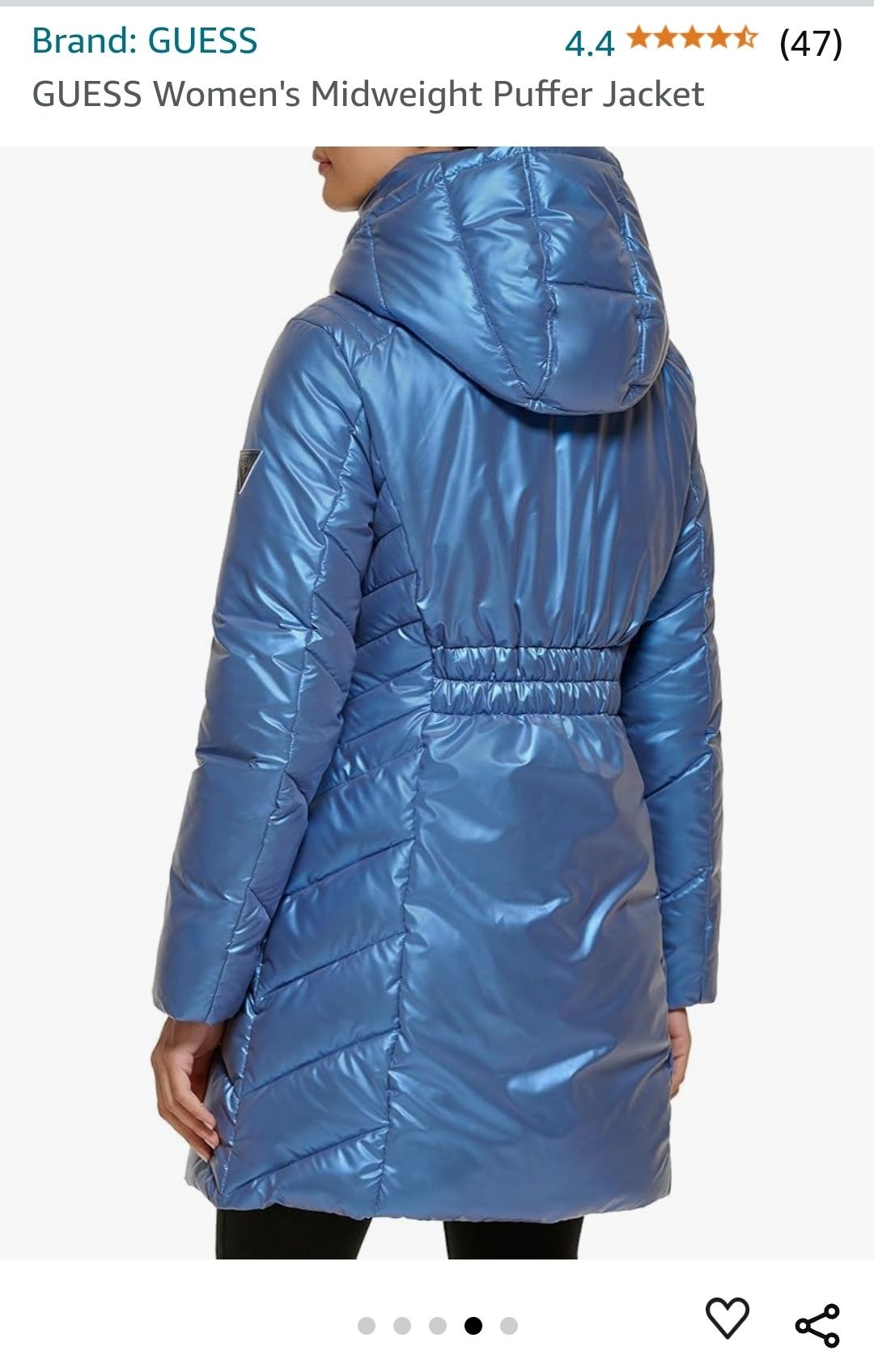 Куртка пальто пуховик GUESS  Размер M и L  Оригинал Гесс klein