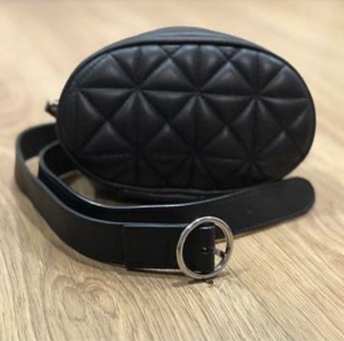 женская поясная сумка,бананка stradivarius