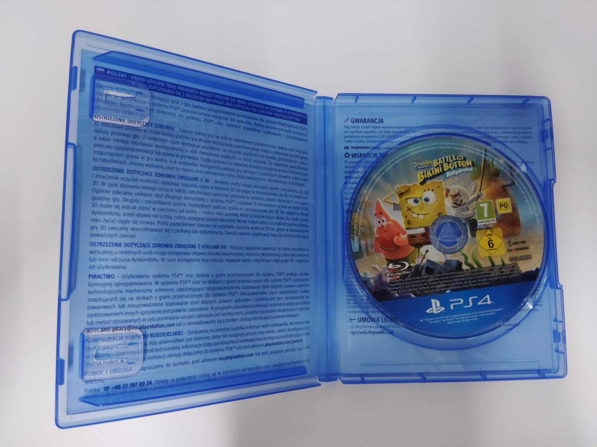 SpongeBob SquarePants: Battle for Bikini Bottom: Rehydrated PS4