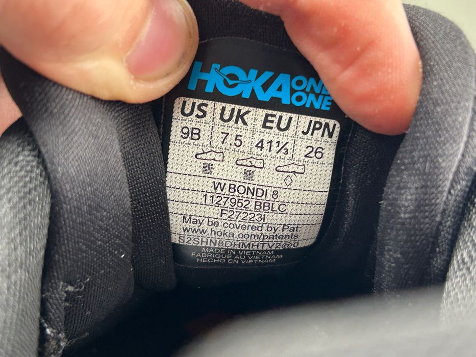 Оригінал! Кросівки Hoka Bondi 8 41 розмір ММ1019