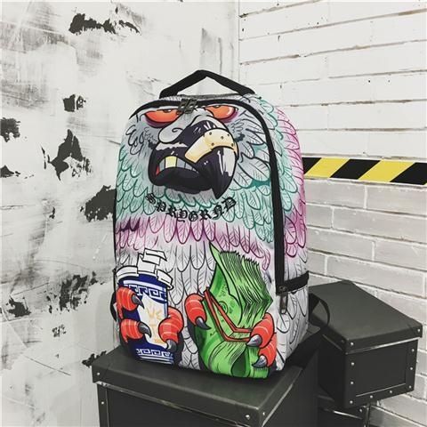 Шкільний Ранець школьный рюкзак Sprayground з крутим принтом