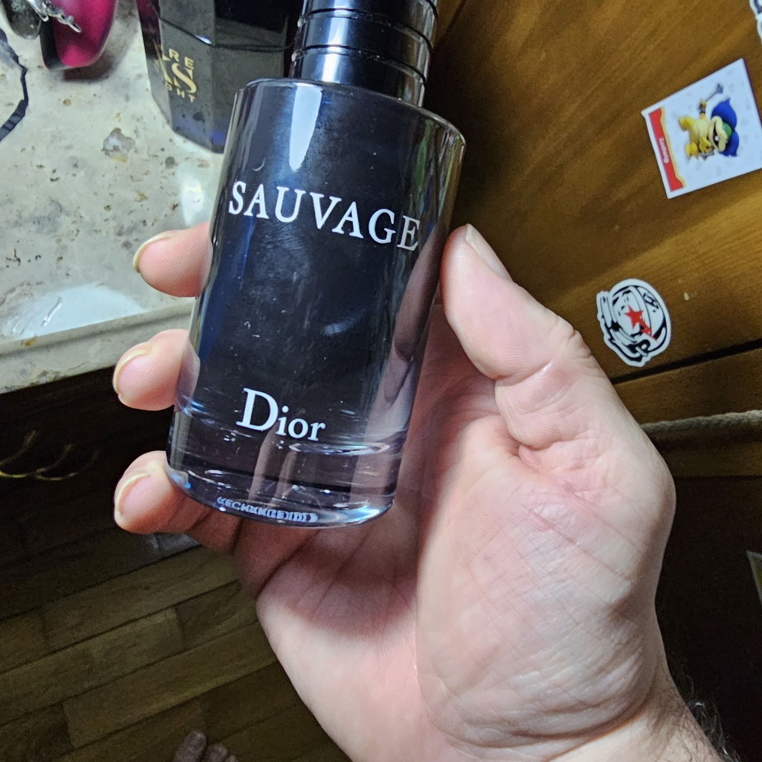 Dior sauvage edt 100ml original recarregável