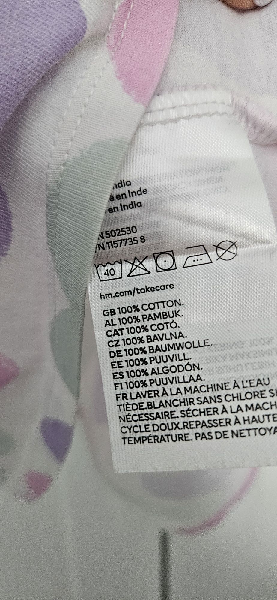 H&M letnia bawełniana sukienka na ramiączkach r. 122/128 w serca