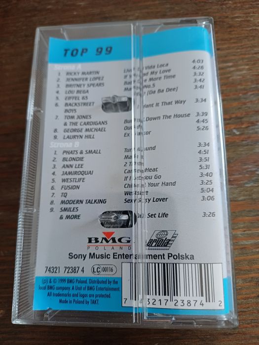 Kaseta audio TOP 99
