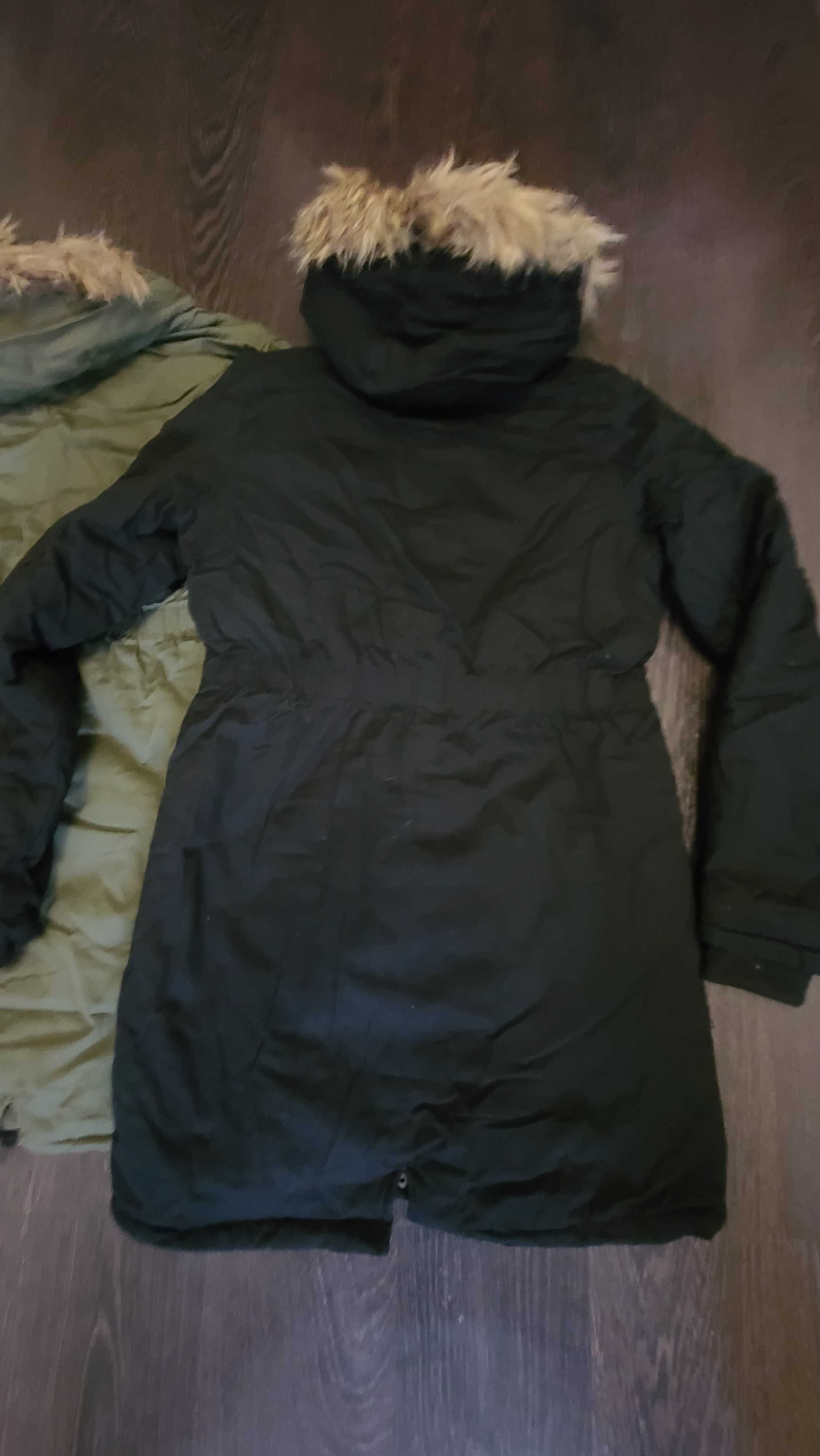 Куртка парка Pepperts, чорного кольору на  12-14 років