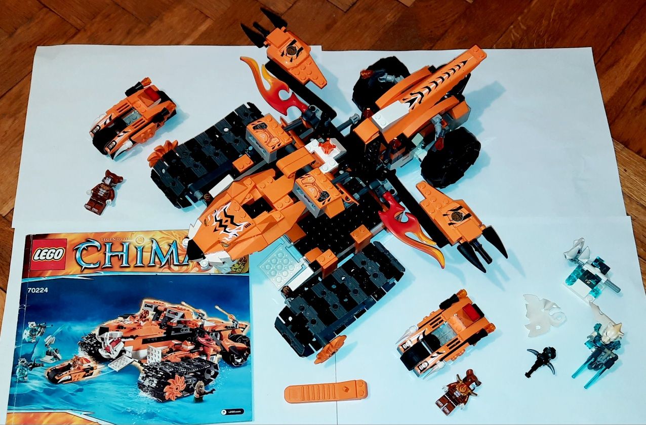 Lego 70224 Legends of Chima Tiger mobile command