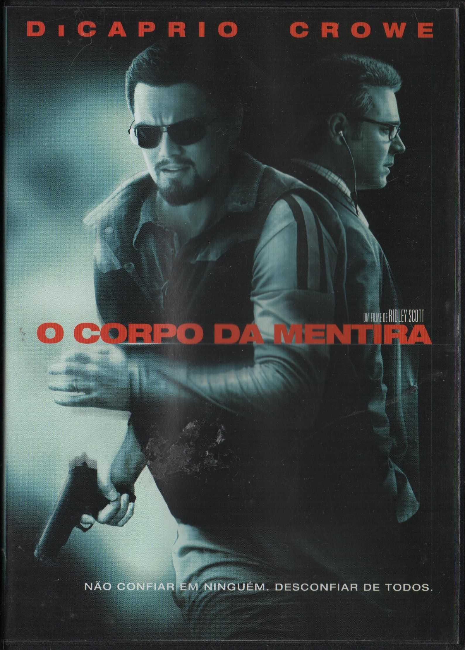 Dvd O Corpo da Mentira - acção-Leonardo Di Caprio/Russell Crowe-extras