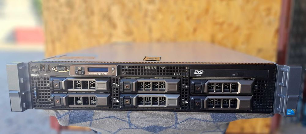 Сервер Dell PowerEdge R710  Intel Xeon CPU X5660/ memory 64Gb / 10 Tb
