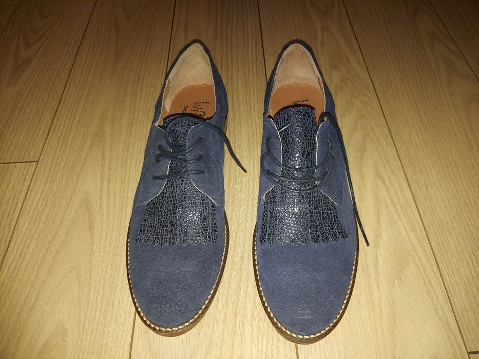 Sapatos Milano em pele