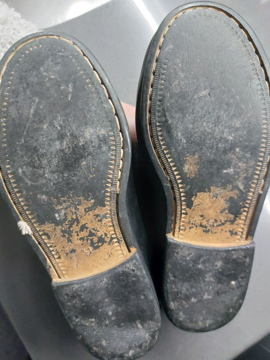 Sapatos fato criança tamanho 31