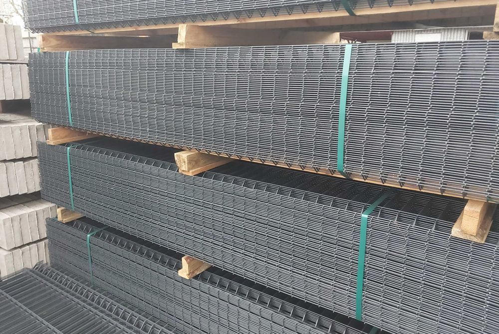 OGRODZENIA PANELOWE 3D Słupki 60 40 Panele transport PRODUCENT panel