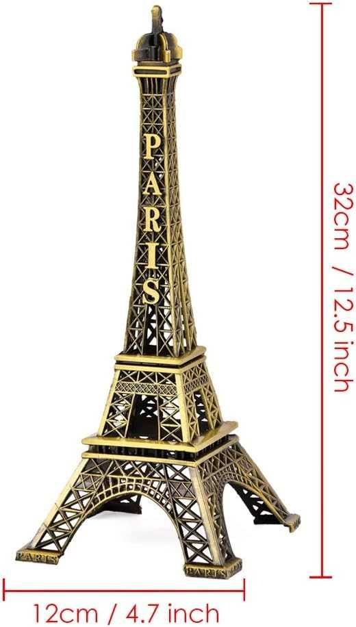 Nowa figurka metalowa / Wieża Eiffla / pamiątka z Paryża / 32cm !3987!