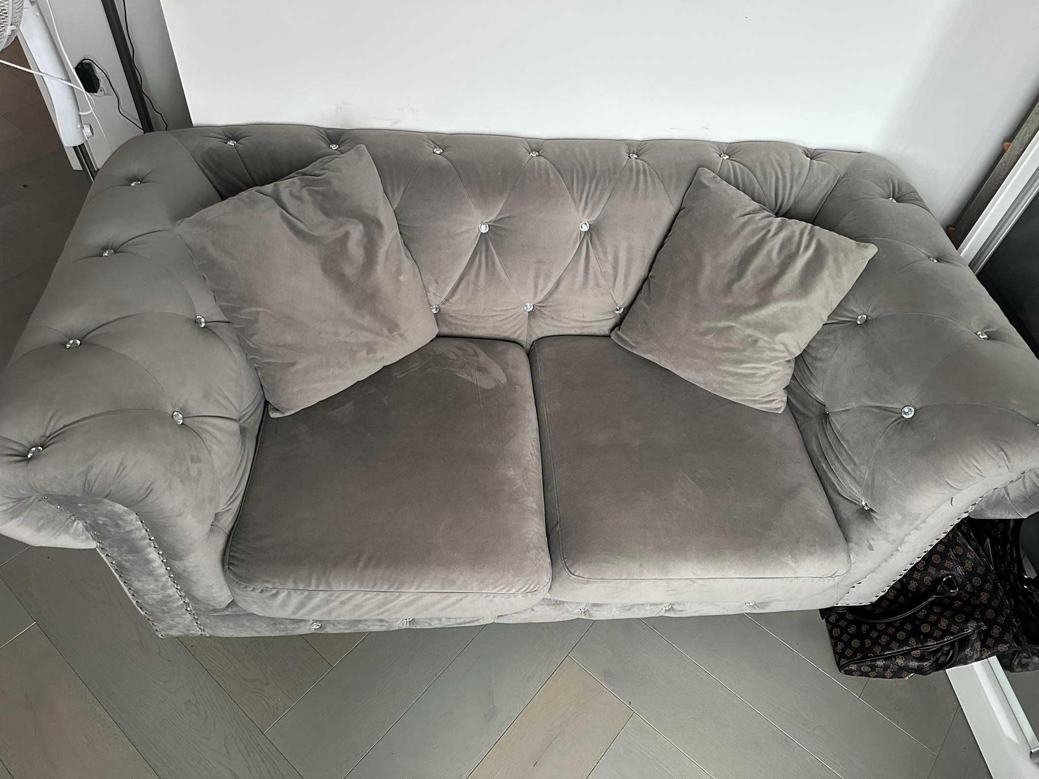 Sofa dwuosobowa Glamour