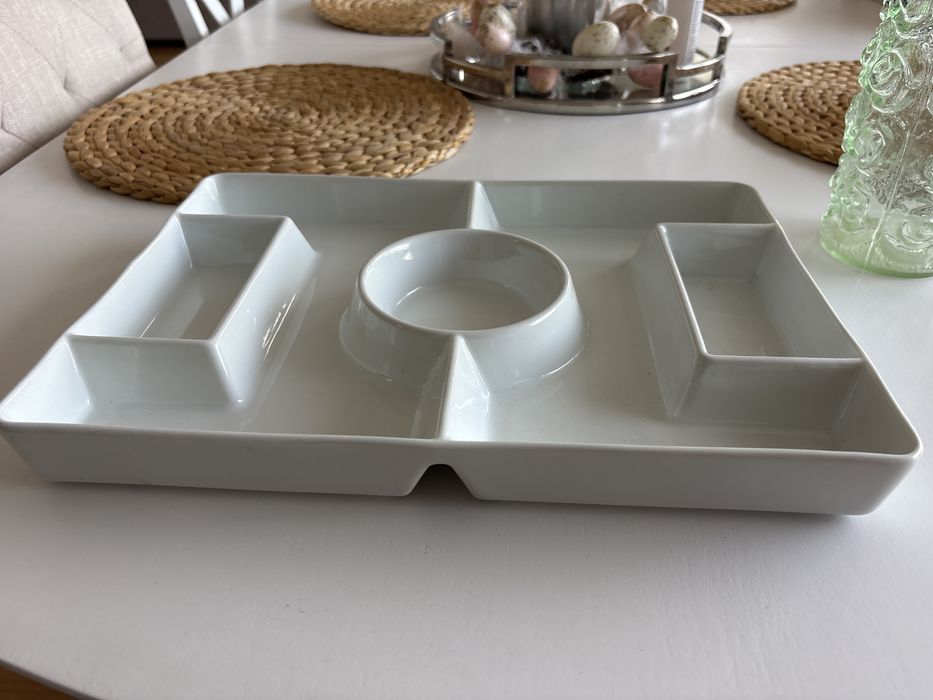 Jome&you duza porcelanowa patera futbol taca na przekaski talerz boisk