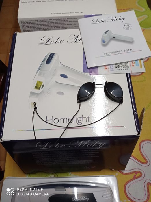 Depiladora de luz pulsada