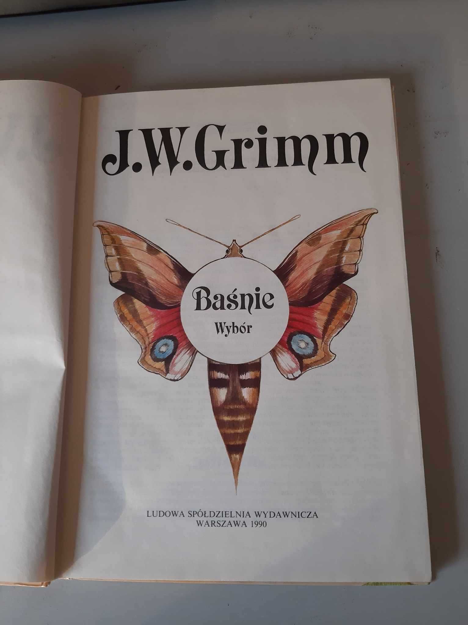 J. W. Grimm - Baśnie (wybór) | książka dla dzieci