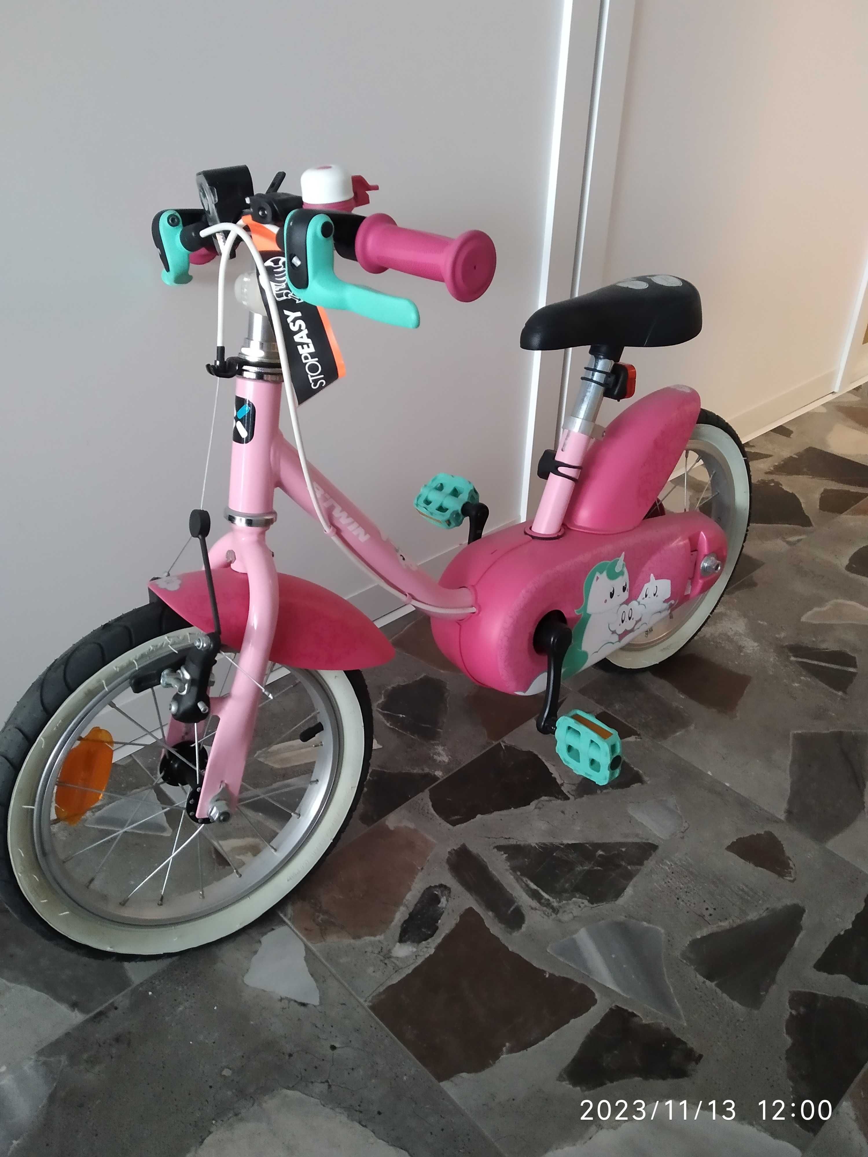 Детский велосипед для девочки 3-5 лет
