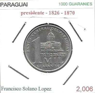 Paraguai - - - - - Moedas