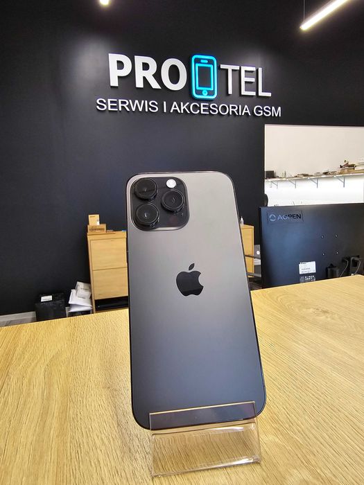 iPhone 14 Pro Max 256GB Czarny! 3 msc. Gwarancji!