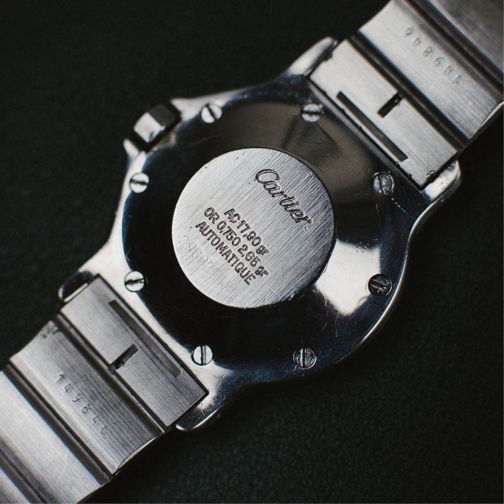 Relogio CARTIER Santos Octagom ref.2966 - com caixa