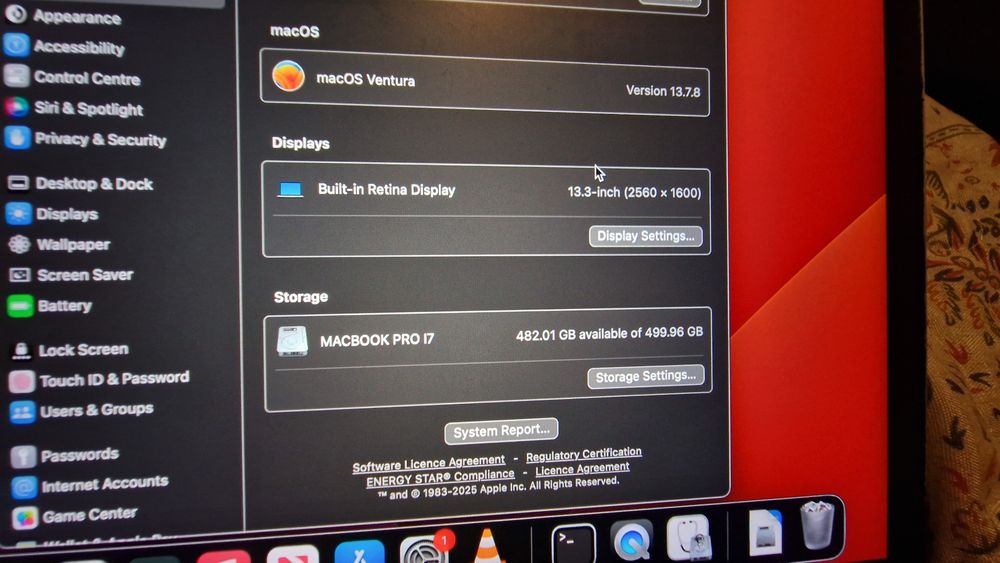 Macbook Pro A1706 - I7