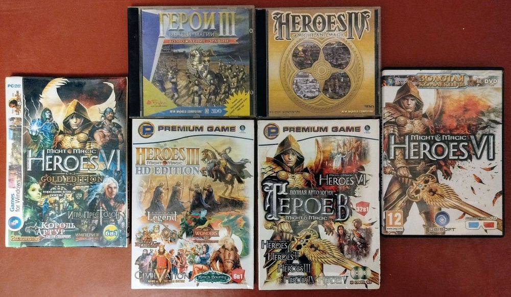 Диск з грою Герои  Меча и магии 4 / Heroes  of might and magic 4