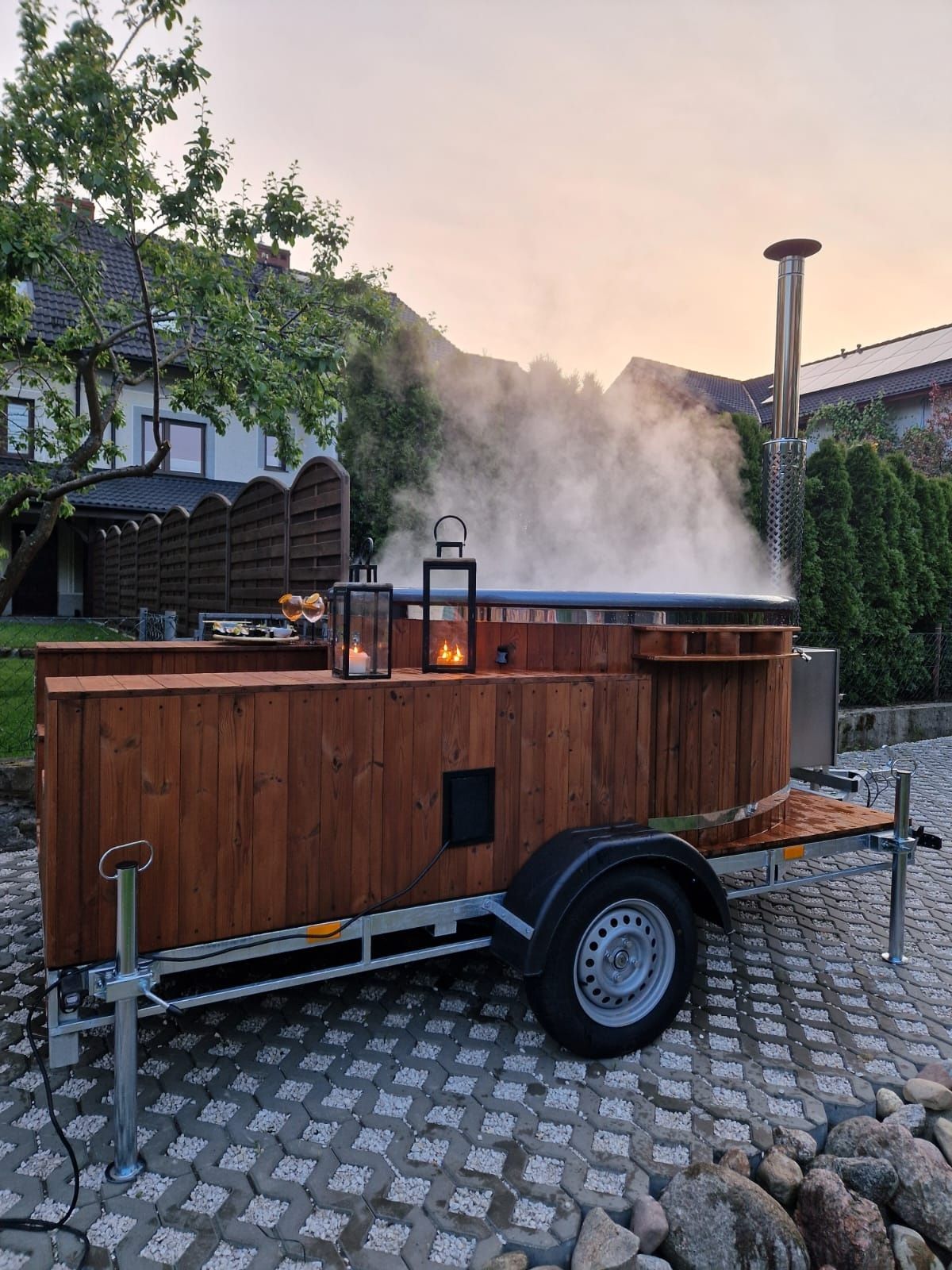 Wynajem bali mobilnej- jacuzzi od Kamila