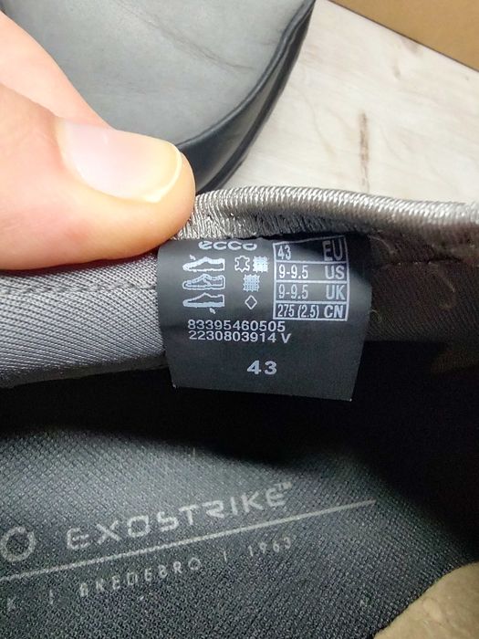Buty Ecco Exostrike M r. 43 Skóra naturalna