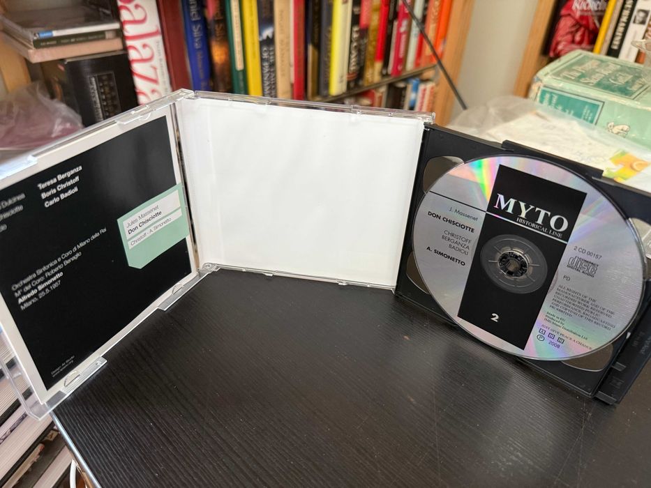 Massenet – Don Chisciotte – Teresa Berganza, B. Christoff – Simonetto