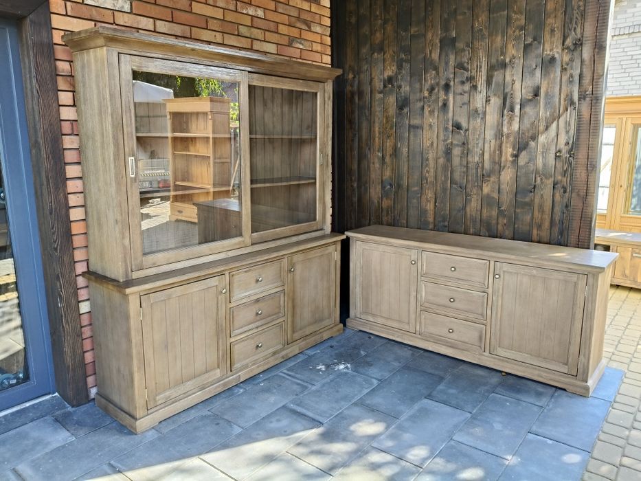 Kredens + komoda akacja / meble holenderskie