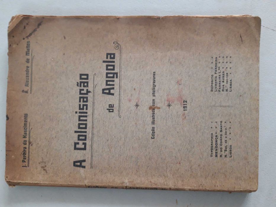 Livro - A Colonisação de Angola