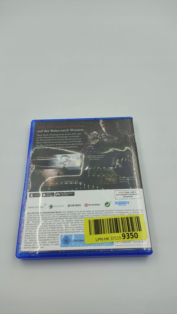 Black Myth Wukong PS5 playstation Standard Edition Napisy  Polsku