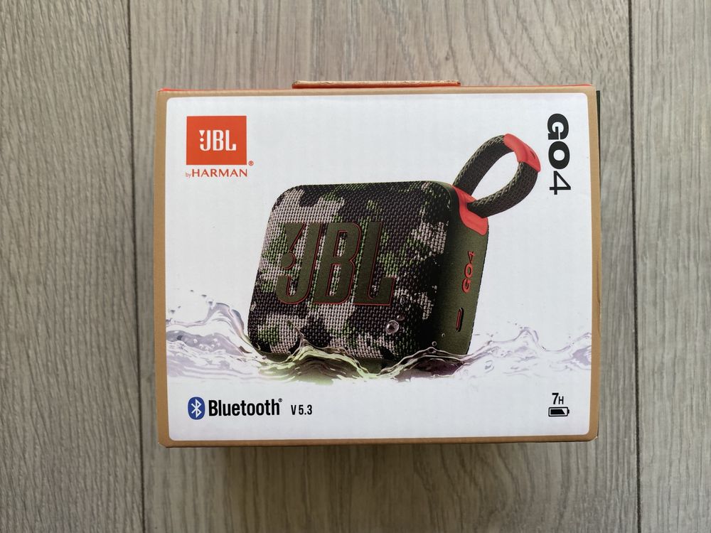 Oryginalny Głośnik Przenośny Bluetooth JBL Go4 w kolorze Moro New