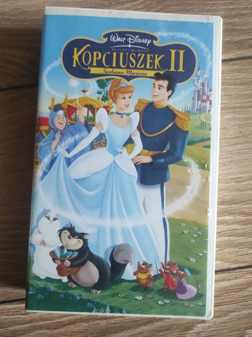 Kaseta VHS bajka Wały Disney Kopciuszek 2
