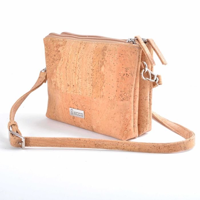 Torebka CROSSBODY, listonoszka z naturalnego korka