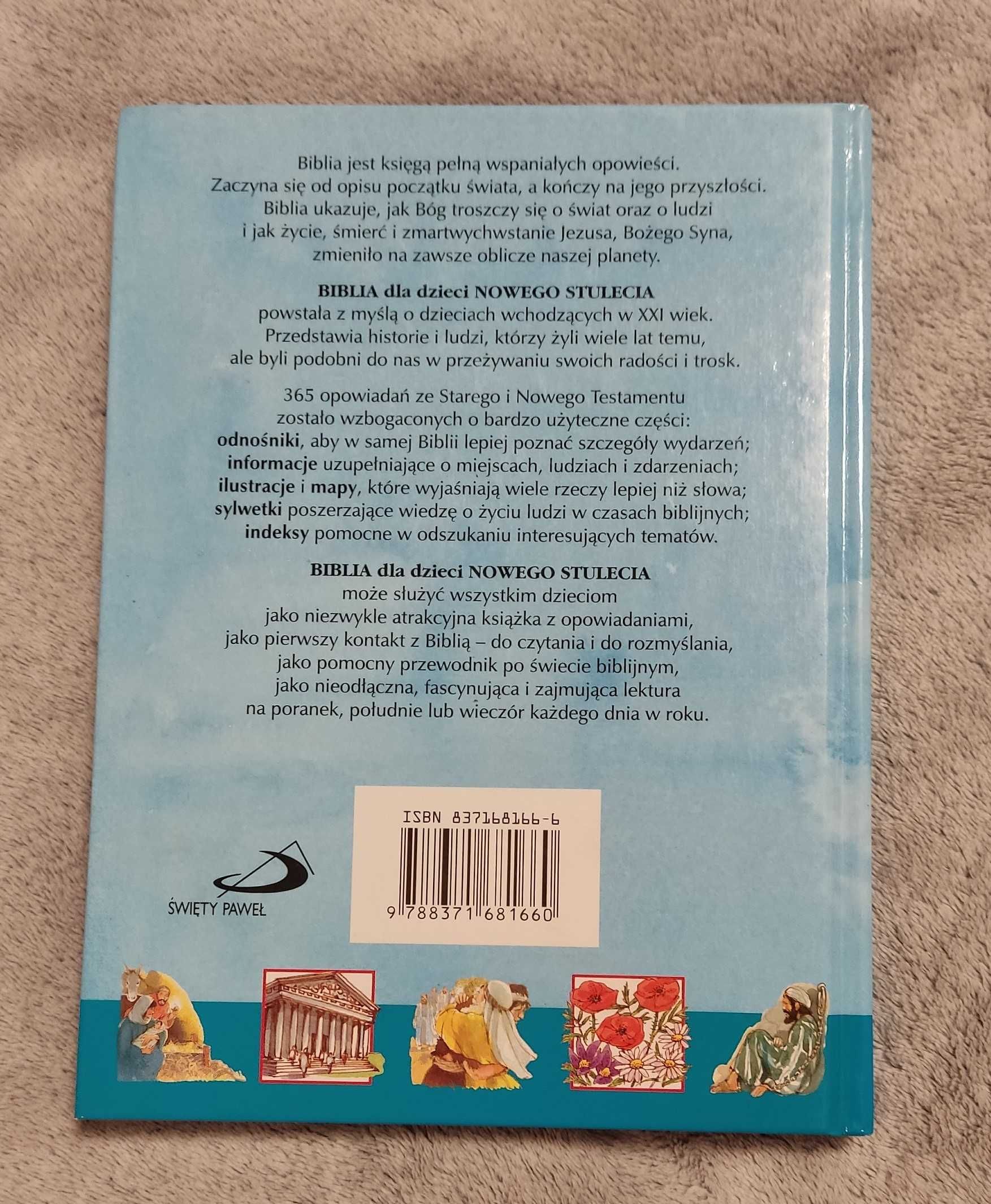 książka Biblia Nowego Stulecia dla dzieci​ 365 opowiadań na każdy