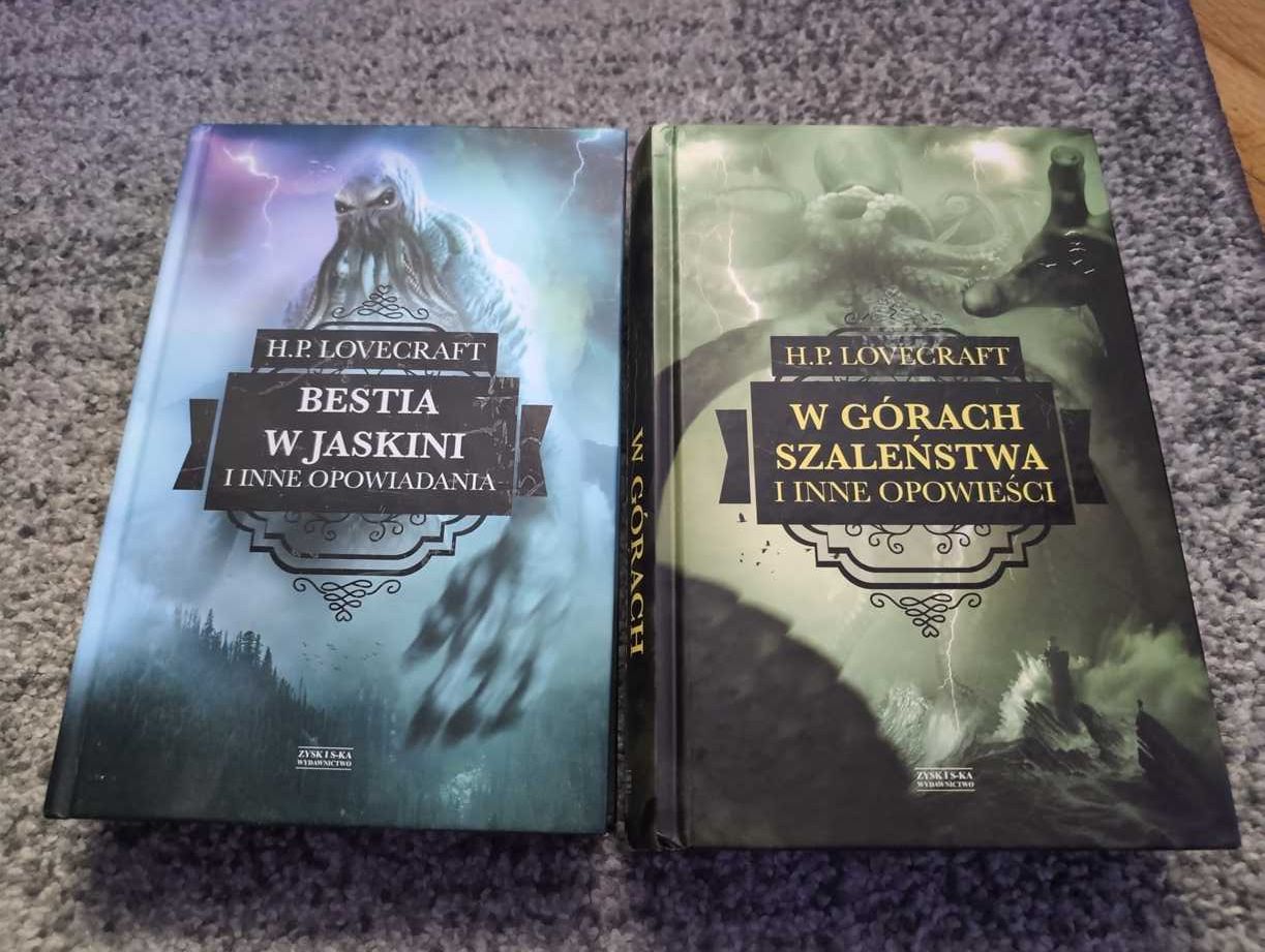 H.P. Lovecraft Bestia w jaskini, W górach szaleństwa  Zysk i S-ka