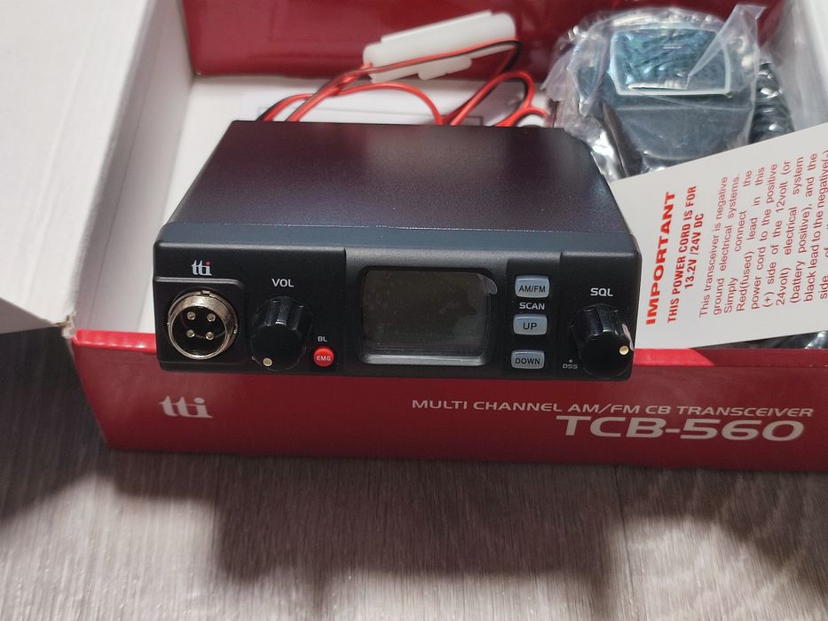 tti TCB-560 радіостанція CB 27 MHz