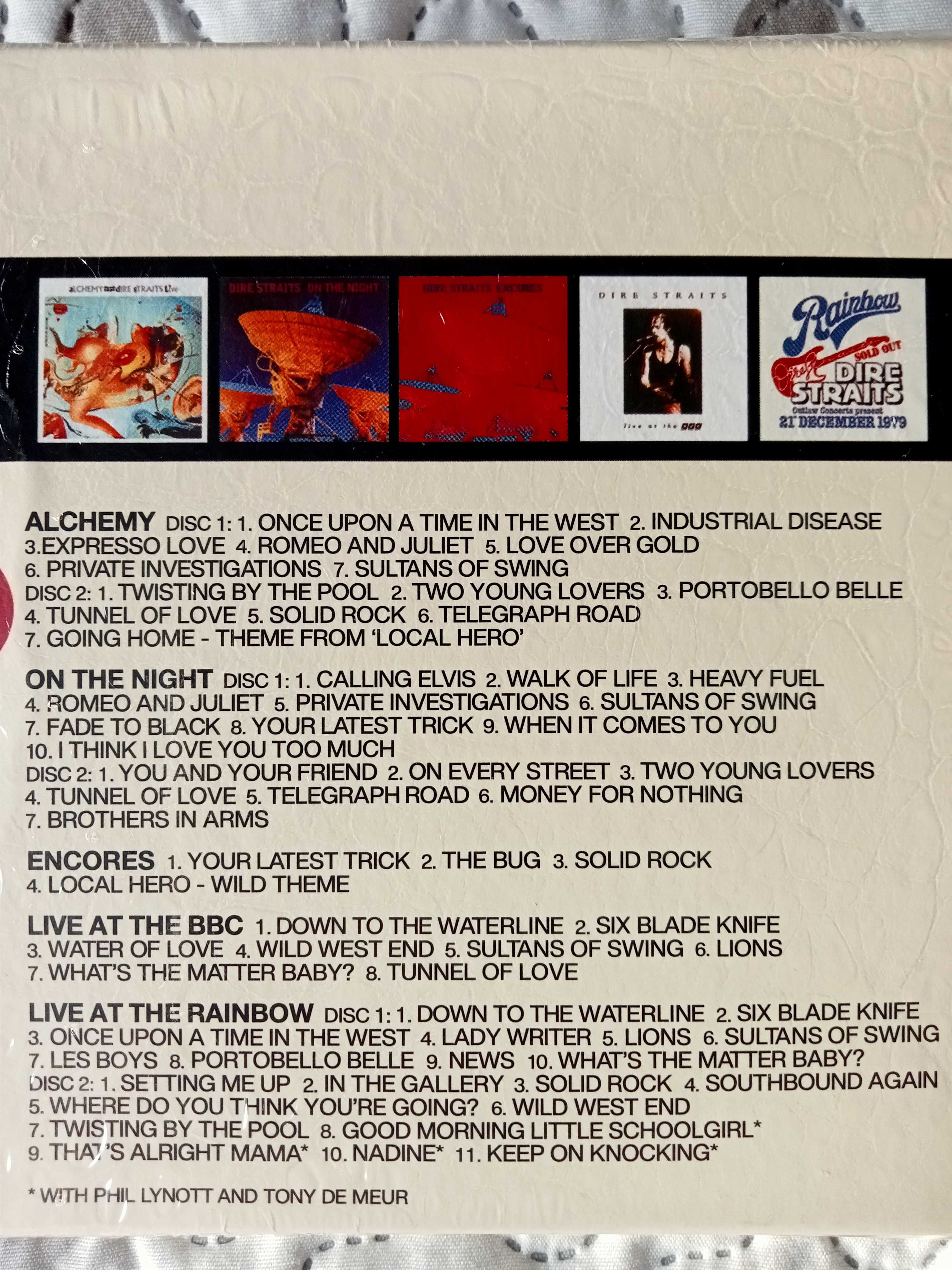 Dire Straits Live 1978-92, 8 x cd box