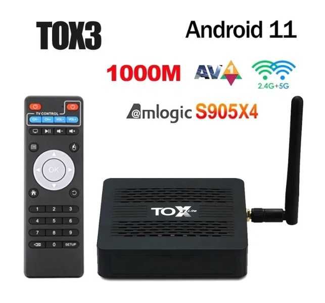 Настроена Vontar W2 Amlogic S905W2,Tox3 Amlogic s905х4 4\32+IPTVпакет