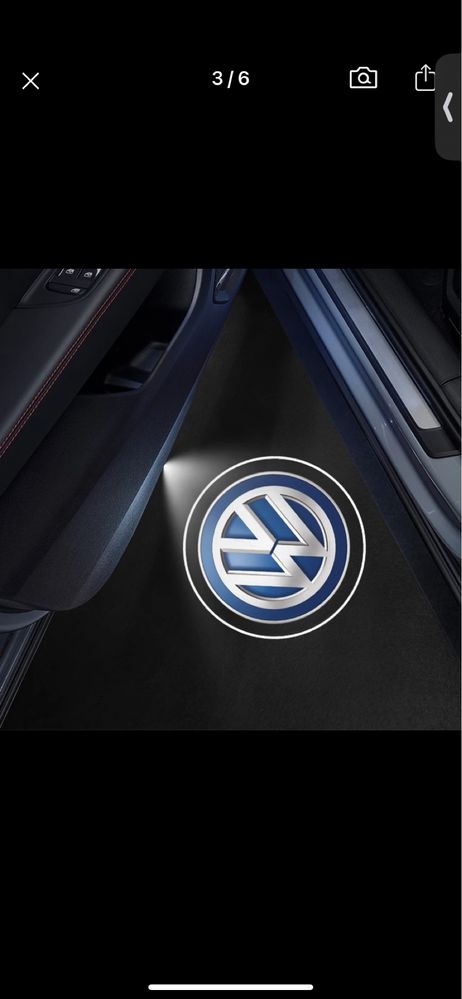 Подсветка в дверь Volkswagen