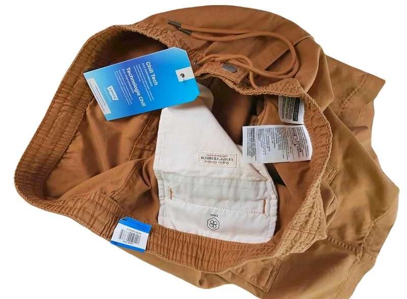 Męskie spodenki jeansowe Levi's Cargo Shorts Cool nowe oryg. Levis -XL