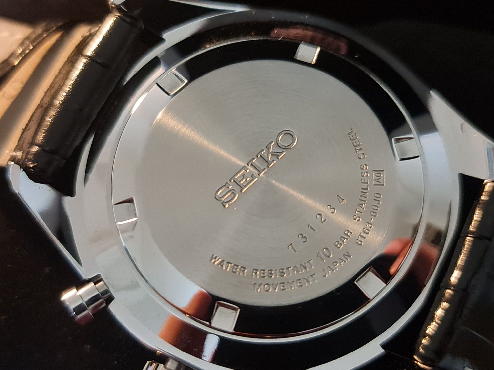 Relógio Seiko Chronograph - novo