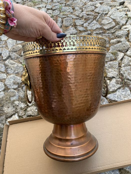 Vaso em cobre para venda