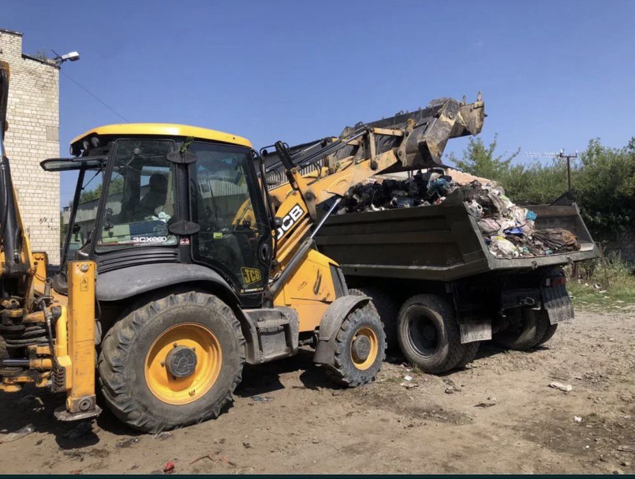 Вивіз сміття КамАЗ/завантаження вручну/під екскаватор/працюємо швидко