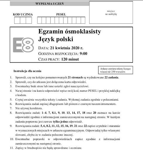 Korepetycje z języka polskiego