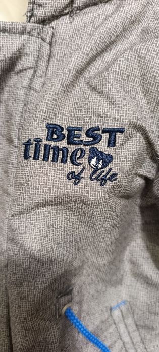 Зимова парка для хлопчика 80